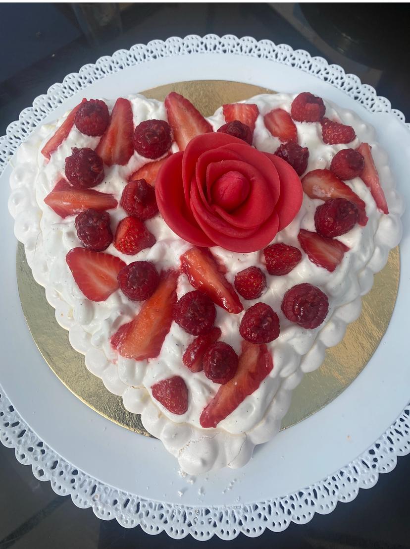 Pavlova fruits rouges